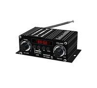 Nouvel Amplificateur Numérique 12 V Maison Voiture 2 Canaux HIFI Son Haut-Parleur Récepteur FM Amplificateur Audio B AMP