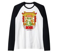 Nouvel an Chinois 2025 Année du Serpent Zodiaque Lunaire Manche Raglan