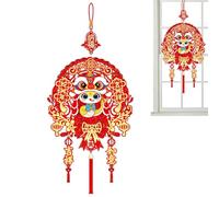 Nouvel An chinois 2025 Décorations de serpent, Nouvel An Décorations de serpent - Ornements de porte de fête du printemps | 2025 Pendentif à gland chinois pour Glüc