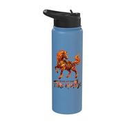 Nouvel An Chinois 2026 Année du Cheval 2026 Légende du Stainless Steel Insulated Water Bottle