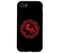 Nouvel an Chinois 2026 Année du Cheval de feu Signe du Zodiaque Coque pour iPhone SE (2020) / 7/8