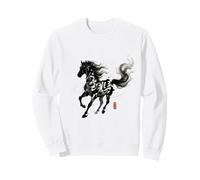 Nouvel an Chinois 2026 Ans de l'art Traditionnel du Cheval Sweatshirt