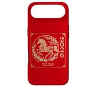 Nouvel an Chinois 2026 Cheval Rouge Lunaire Nouvel an du Cheval Coque pour iPhone Air