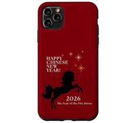 Nouvel an Chinois 2026 Zodiac Horse Art Coque pour iPhone 11 Pro Max