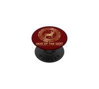 Nouvel an Chinois de la chèvre Année du Zodiaque Chinois 2027 PopSockets PopGrip Adhésif