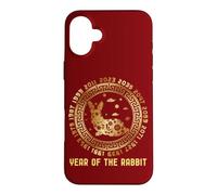 Nouvel an Chinois du Lapin Années du Zodiaque Chinois 2035 Coque pour iPhone 16 Plus