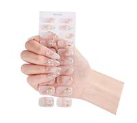 Nouvel An Festif Gel Ongles Autocollants Festive Dance Design Pas Cuisson Rapide Appliquer Longue Dernière Couleur Ongles Wraps Flexible Fit Nouvel An