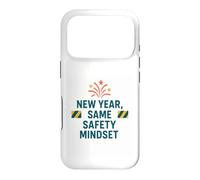 Nouvel an Même état d'esprit de sécurité | Sensibilisation Motivationnelle à la sécurité Coque pour iPhone 17 Pro