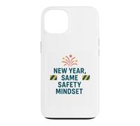 Nouvel an Même état d'esprit de sécurité | Sensibilisation Motivationnelle à la sécurité Coque pour iPhone 13