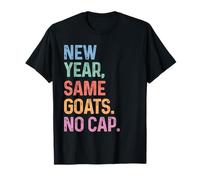 Nouvel An Same Goats No Cap Funny Back To School Gen Z Meme T-Shirt