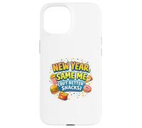 Nouvel an, Same Me (But Better Snacks) Coque pour iPhone 15