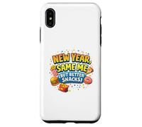 Nouvel an, Same Me (But Better Snacks) Coque pour iPhone XS Max