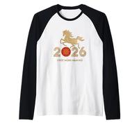 Nouvel an vietnamien 2026 Année du Design Cheval Manche Raglan