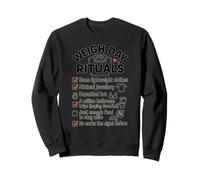 Nouvel an Weigh Day Rituals résolution Perte de Poids Sweatshirt