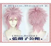 Nouvel Anime ID: envahi les détectives United Kaeru Cosplay perruque Narihisago Akihito perruque cheveux courts rose Cosplay Costume accessoires A