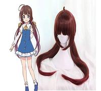 Nouvel Anime Ryuoh no Oshigoto! Perruque Cosplay Hinatsuru Ai Perruques Halloween Carnaval Femmes Perruques Cosplay Le travail de Ryuo n'est jamais terminé!
