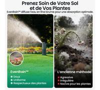 [Nouvel arrivage ! En stock] Aiper IrriSense 2 Contrôleur d'irrigation solaire intelligent - Contrôle via application (Wi-Fi/Bluetooth), Ajustement intelligent de l'irrigation en fonction de la météo,