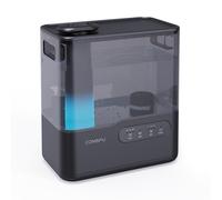 [Nouvel arrivage] Humidificateur ultrasonique CONOPU 5 L à remplissage supérieur, deux buses à 360°, plateau d’aromathérapie et veilleuse à 7 couleurs, mode veille ultra silencieux, minuterie et arrêt