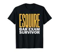 Nouvel Avocat Esquire Examen du Barreau Réussi Fraîchement T-Shirt