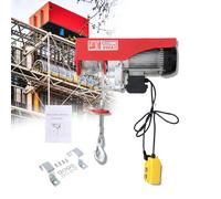 Nouvel Élévateur Portable, Treuil De Levage Électrique, Palan Électrique Robuste, Avec Télécommande Filaire Et Treuil Électrique À Élingues Simples/Doubles, Deux Modes De Fonctionnement 400kg-20m