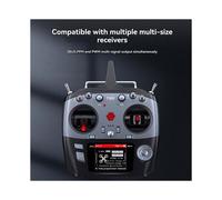 Nouvel Émetteur RC T16D 16 Canaux 2,4 GHz avec Récepteur R16F, Télécommande pour Voiture, Bateau, Drone RC, Gauche
