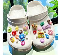 Nouvel ensemble complet de breloques DIY pour chaussures à trous, vente chaude, breloques mignonnes de dessins animés faites à la main, qualité designer, décoration pour chaussures de jardin, cadeau A
