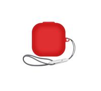 Nouvel étui en Silicone écouteurs sans Fil pour Sony LinkBuds Clip Étui de Protection Souple pour Sony LinkBuds Clip Coque de Protection Antichoc (Rouge)