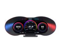 Nouvel ordinateur de bord OBD GPS affichage tête haute compteur vitesse avec température d'huile eau consommation carburant inclinomètre