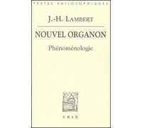 Nouvel Organon - Phénoménologie
