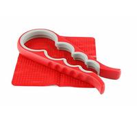 Nouvel ouvre-bocal -Gadget de cuisine N°1 pour ouvrir couvercles et bouteilles - Conçu pour mains faibles, seniors, arthrite - Cadeau idéal pour femmes et personnes âgée