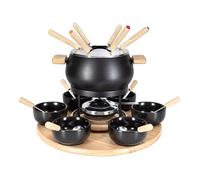 NOUVEL Set à fondue « Mila » 21 pièces noir