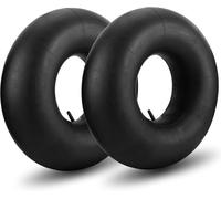 NouvelHorizonstore-18x8.5/9.5-8 Chambres à air de Roue Brouette, 2 Pièces Tubes Intérieurs de Remplacement avec Valve Droite pour Tondeuse à Gazon, Tracteur à pelouse, VTT Quad 4 Roues, Go Karts, etc