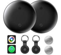 NouvelHorizonstore-Air Tracker Android, 2 Pi¿¿ce Smart Traceur Android& iOS Localisateur D¡¯Objets avec l'app iOS Find My/Google Find Hub, ¿¿tanche IP66 Bluetooth Tracker Tag pour Cl¿¿s/Bagages/Sacs (