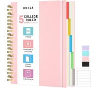 Nouvelhorizonstore-Carnet A4, Cahier Lign¿¿ Avec Intercalaires Amovibles, Bloc-Note ¿¿Pais 300 Pages 100 G/M2, ¿¿Tanche & Grand Cahier ¿¿ Spirale Pour Femmes Et Hommes, Cahiers Th¿¿Matiques Pour Trava