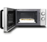 NouvelHorizonstore-CASO MG 20 Ecostyle Ceramic Micro-ondes design avec gril, plus grande surface d'utilisation grâce au fond CASOTEK, 20 l, cuisson sur deux niveaux