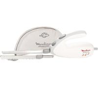 NouvelHorizonstore-Couteau électrique, 100 W, Lames à découper, Tranche les viandes, charcuterie, poissons, pain, Secanto blanc DJAC41