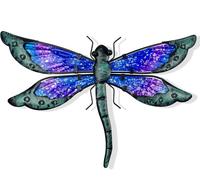 Nouvelhorizonstore-D¿¿Coration Murale En M¿¿Tal En Forme De Libellule - D¿¿Coration Murale D'ext¿¿Rieur En M¿¿Tal