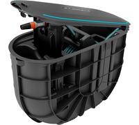 NouvelHorizonstore-Dévidoir d'arrosage couvert RollUp M: tuyau de 20 m, installation souterraine discrète, fonction d'enroulement automatique, résistant aux intempéries (18650-20)