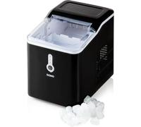 NouvelHorizonstore-DO9220IB Eiswürfelbereiter - 12kg/24Std - 1,5 L - Inklusive Rezeptheft mit Mocktail Ideen - Eiswürfelmaschine - Schwarz