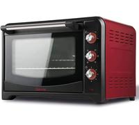 NouvelHorizonstore-FE42 Four Électrique Ventilé, 2000W, 42 Litre, Rouge/Noir