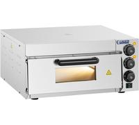 NouvelHorizonstore-Four à Pizza Electrique 2000W, argile réfractaire, pierre de cuisson, surface de 40x40x1,5cm, fonction minuterie 120 min Facile à Nettoyer, Commercial Domestique, Restaurant Maison