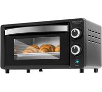 NouvelHorizonstore-Four de comptoir Bake&Toast 1090 Noir, 10 L, 1000 W, Minuteur 60 minutes, Température réglable jusqu'à 230ºC, plaque de cuisson, grille et une poignée avec des pinces.