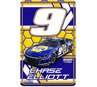 Nouvelhorizonstore-Grande Plaque En M¿¿Tal Avec Logo Nascar 28 X 43 Cm