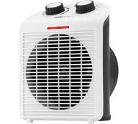 NouvelHorizonstore-HL 3761 Radiateur soufflant mobile et compact, 2 niveaux de chauffage (1000/2000 watts), Niveau froid inclus (fonction ventilateur), coloure blanc