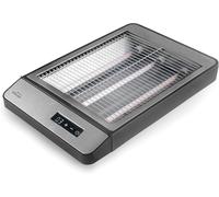 NouvelHorizonstore-Lacor - 69415 - Grille-pain numérique Practic, 1000 W, 6 niveaux de puissance, 3 résistances, Ramasse-miettes, Avertissement sonore, Affichage numérique, Inox