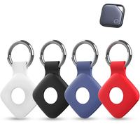 NouvelHorizonstore-Lot de 4 coques de protection en silicone pour traqueur UGREEN FineTrack, anti-perte, coque de protection compl¿¿te (convient pour les personnes ag¿¿es, les animaux de compagnie, sa