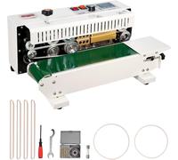NouvelHorizonstore-Machine de scellage de sacs en continu, largeur de scellage 6-12 mm, scelleuse à bande horizontale 900MWSJ, pour sacs en plastique 0,02-0,8 mm