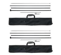 Nouvelhorizonstore-Mat De Drapeau Plume, 2 Lots, Kit De Mats De Drapeaux Publicitaires Professionnels 498,5 Cm, Avec Piquets De Sol, Sac De Transport Pour Publicit¿¿S, Activit¿¿S En Plein Air (Drapeau