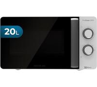 NouvelHorizonstore-Micro-ondes ProClean 3010. Capacité de 20 L, Revêtement Ready2Clean, 700 W de Puissance, 6 Niveaux de Fonctionnement, Minuterie 30 minutes, Mode Décongeler, Finition en Blanc.