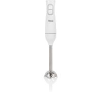 NouvelHorizonstore-Mixeur plongeant, Pied en acier inoxydable, Fonction Pulse et Turbo, Forme ergonomique, Blanc, MX-4880